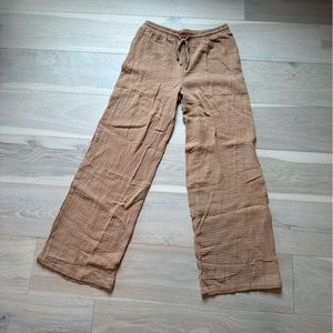 Fashion Nova - Linen Cover Up Pants - Size Medium